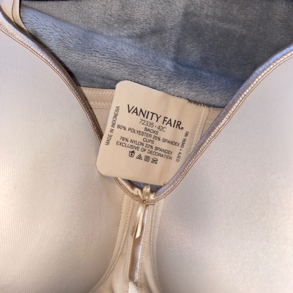 Bra Bundle! Vanity Fair Criss Cross Bra & Rhonda Shear Sports Bra NWT Sz 42C/2X - Picture 3 of 6